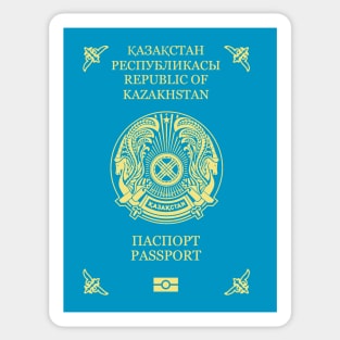 Kazakhstan passport Sticker
